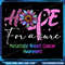 Hope For A Cure Metastatic BreastCancerAwareness Png BreastCancerAwareness Png Warrior Png Survivor Png Fighter 0