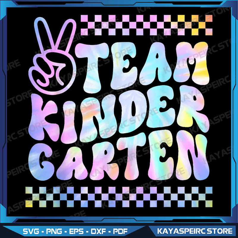 Team Kindergarten Vibes Retro 1st Day Of School Png Kindergarten Vibes Png Kindergarten Teacher Png 0