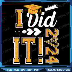 did it graduation 2024 graduate class of 2024 senior 24 png, proud graduate 2024 png, senior 2024 png, class of 2024 png