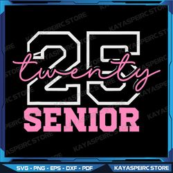 2025 senior class girls class of 2025 seniors pink school png, pink bow png, senior 2025 png, class of 2025 png