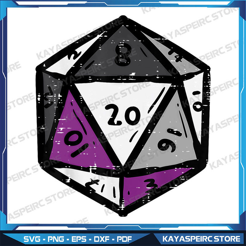 Asexual Gamer Rpg Dice Ace Pride Flag LGBTQ Png LGBTQ Present Discreet Asexuality Awareness Asexuality Awareness Png 0