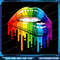 LGBT Rainbow Lip Gay Pride Funny Sexy Cool Lesbian Pride Png GBT Lips Png Gay Pride Lips Png Dripping Lips Png Lips 0