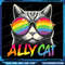 Ally Cat Transgender Trans Pride Stuff Flag Transsexual LGBT Png LGBT PNG Cat Lover Png Ally Pride Png Pride Png 0
