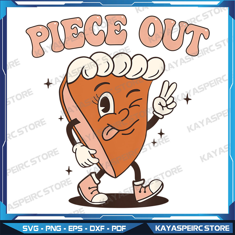 Groovy Thankful Pumpkin Pie Retro Piece Out Thanksgiving Png Pumpkin Pie Thanksgiving Png Thanksgiv 0