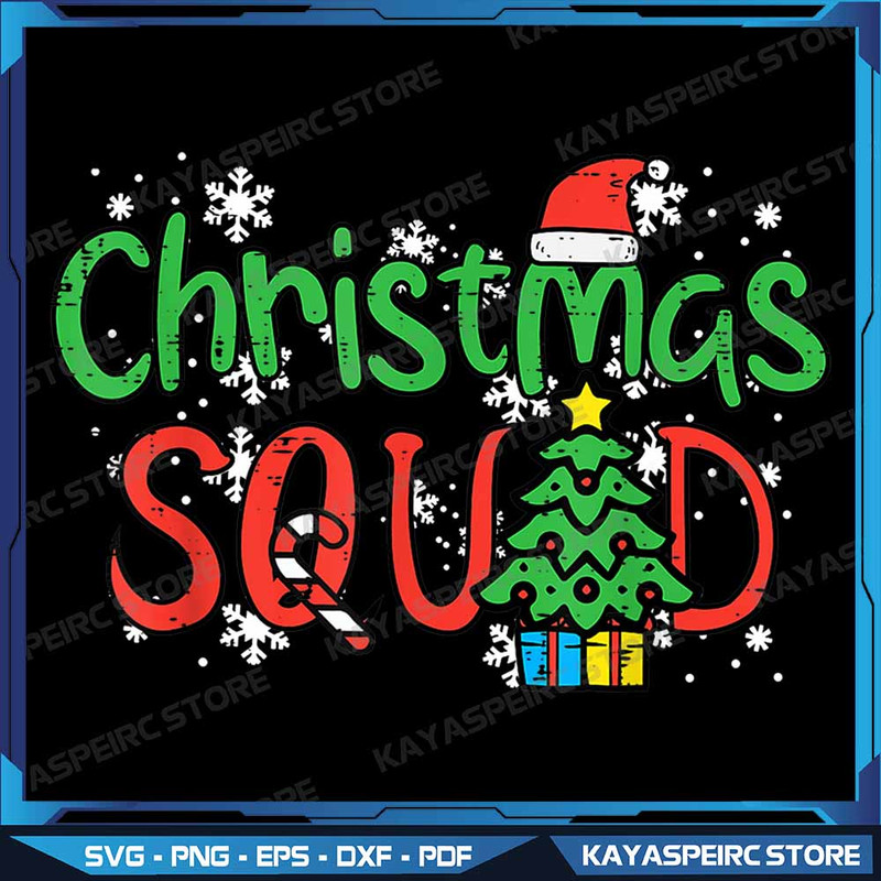 Christmas Squad Family Xmas Crew Png Christmas 2024 Png Christmas Squad Png Funny Xmas Squad Tree P 0