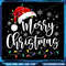 Merry Christmas Lights Red Santa Hat Xmas Family Men Women Png Merry Christmas Lights Png Red Santa 0