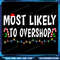 Most Likely To Overshop Shopping Funny Christmas Family Xmas Png Most Likely To Overshop Png Funny  0
