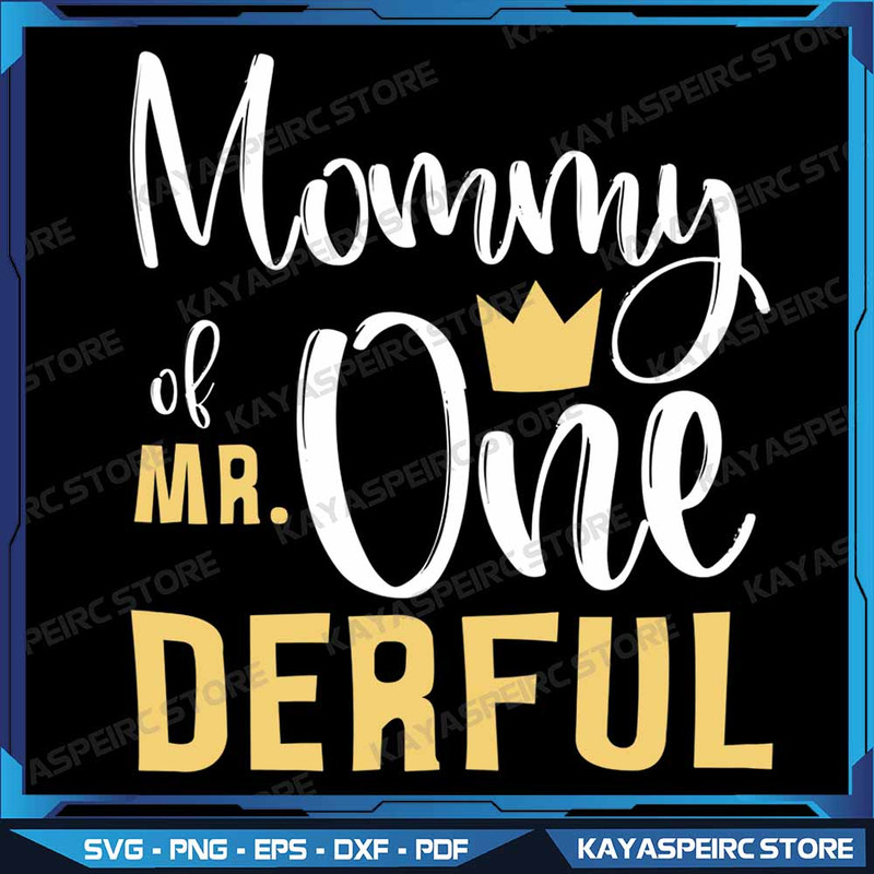 Womens Mommy Of Mr Onederful 1st Birthday First OneDerful Matching Png Birthday Boy Png1st Birthday 0