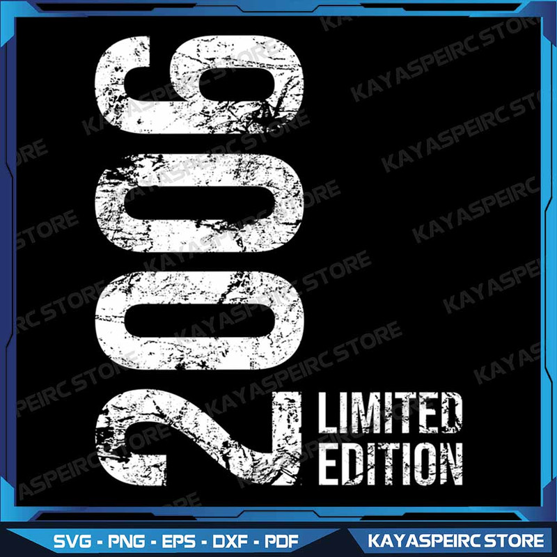 16th Birthday 16 Years Boy Girl Retro Vintage 2006 Png Limited Edition 2006 Png Birthday Png 2006 P 0