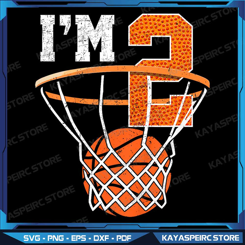Kids 2nd Birthday Boy Basketball Kids Two Year Old Birthday Png Basketball Birthday Png 2nd Basketb 0