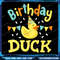Birthday Duck Kids Girls Boys Rubber Duck Bday Party Family Png Duck Png Cute Animal Png Happy Birt 0