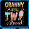 Granny Of The Two Sweet 2Nd Birthday Girl Ice Cream Png Two Sweet Png 2nd Birthday Png Birthday Gir 0