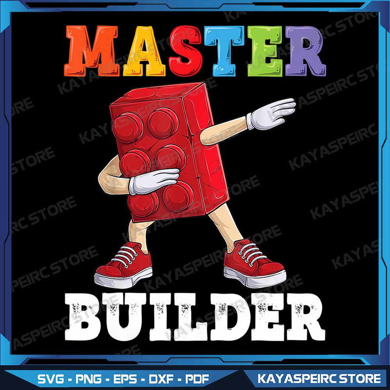 Dabbing Kids Master Builder Funny Building Blocks Bricks Png Building Blocks Png Bricks Toys Png Bu 0