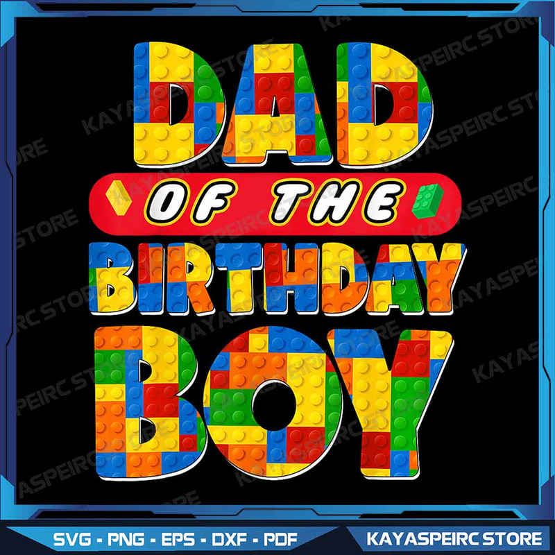 Dad And Mom Birthday Boy Building Bricks Family Party Decor Png Dad And Mom Birthday Boy Png Buildi 0