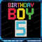 5th Birthday Boy Master Builder 5 Years Old Block Building Png 5th Birthday Boy Png Block Building  0