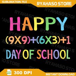 math formula 100 days of school png, teacher boy girl gift png, 100 days of school math png, teacher 100 days png