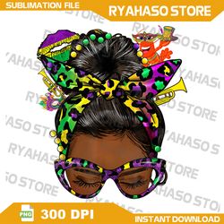 afro messy bun happy mardi gras black women carnival png, mardi gras png, happy mardi gras png, afro women messy bun png