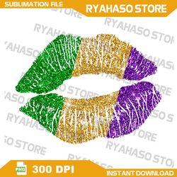 mardi gras carnival costume purple and gold fleur-de-lis lips, mardi gras png, western lips png, western mardi gras png