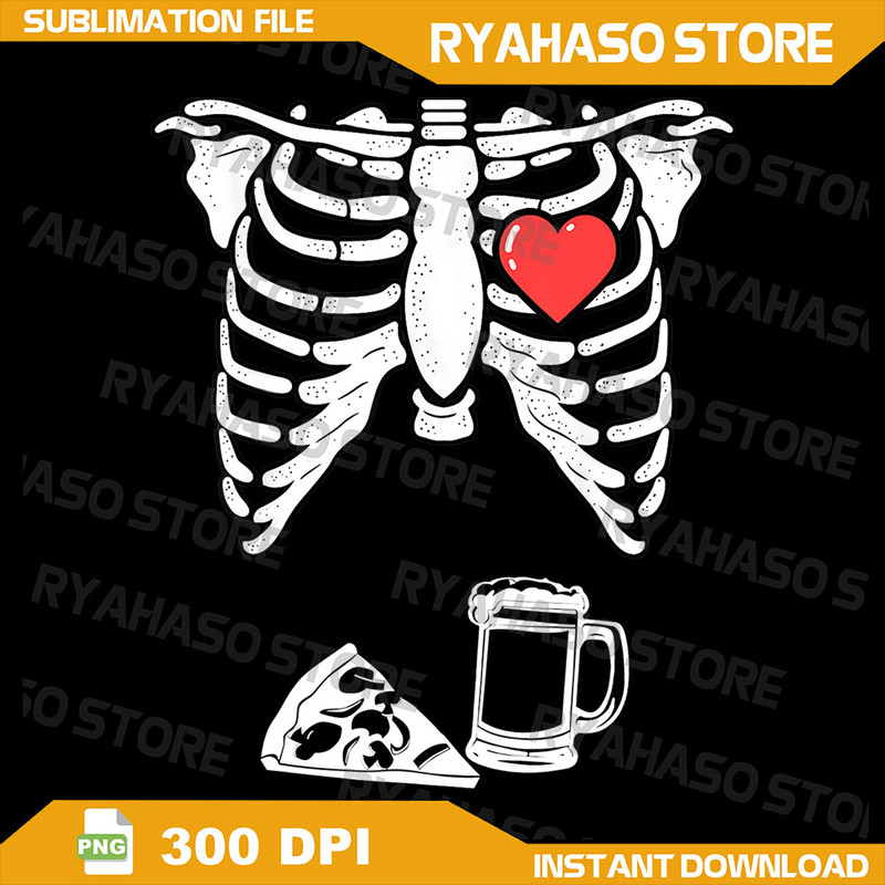 Skeleton Pregnancy Pizza Beer Xray Funny Halloween Soon Png Skeleton Png Pregnancy Png Halloween Skeleton Png 0