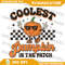 Groovy Coolest Pumpkin In The Patch Halloween Png Fall Png Distressed Fall Png Retro Pumpkin Png Thanksgiving Png 0