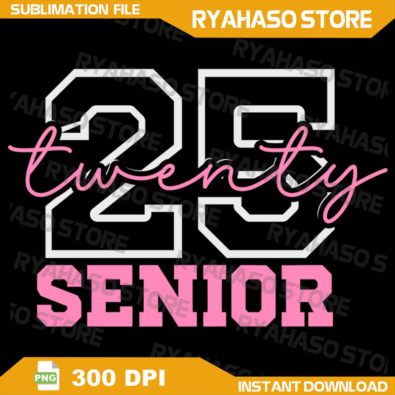 2025 Senior Class Girls Class Of 2025 Seniors Pink School Png Pink PngSenior 2025 Png Class Of 2025 Png Graduation 0