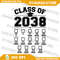 Class Of 2038 Grow With Me Checklist Prek To 12th Grade Png Sublimation Design Digital Download Png Class Of 2025 0