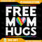 Free Mom Hugs Png LGBT Pride Parades Rainbow Transgender Flag Png Proud Mom Apparel Rainbow Gay Pride Png Digital 0