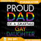 Proud Dad Of A Gay Daughter Straight Ally LGBTQ Pride Month Png Proud Dad Png Dad Of LGBTQ Png LGBTQ Dad Png Lgbtq 0