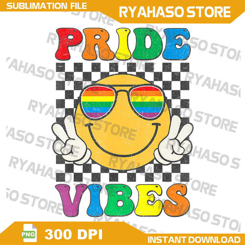 LGBT Vibes Smile Face Hippie Equality Gay Lesbian BLM Pride Png Pride Png Happy Face Lgbt Png LGBTQ Elements Png 0