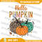 Hello Pumpkin Leopard Print For Fall Thanksgiving Png Autumn Leopard Png Fall Vibes Sublimation Ins 0
