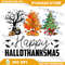 Halloween Thanksgiving Christmas Happy HalloThanksMas Png Halloween Png Christmas Png Thanksgiving 0