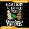 Most Likely To Eat Christmas Tree Cakes Xmas Png Christmas Tree Png Retro Christmas Png Funny Chris 0