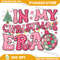 Groovy Pink In My Christmas Era Merry And Bright Women Kids Png In My Christmas Era Png Merry Chris 0