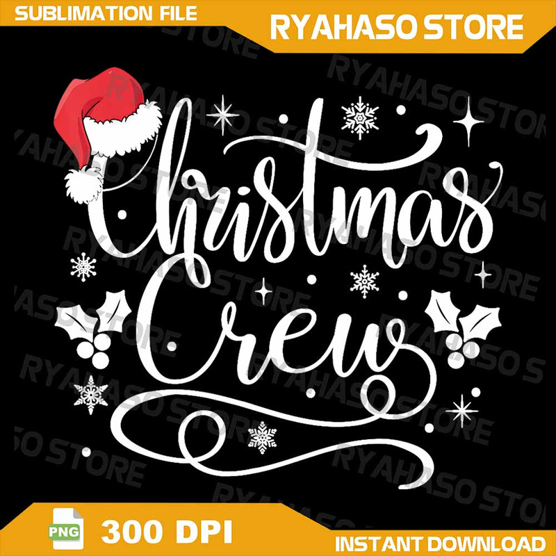 Christmas Crew Family Group Matching Christmas Party Png Family Christmas Png Christmas Crew 2024 P 0