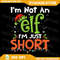 Im Not An Elf Just Short Funny Christmas Xmas Men Women Kids Png Im Not An Elf Just Short Png Funny 0