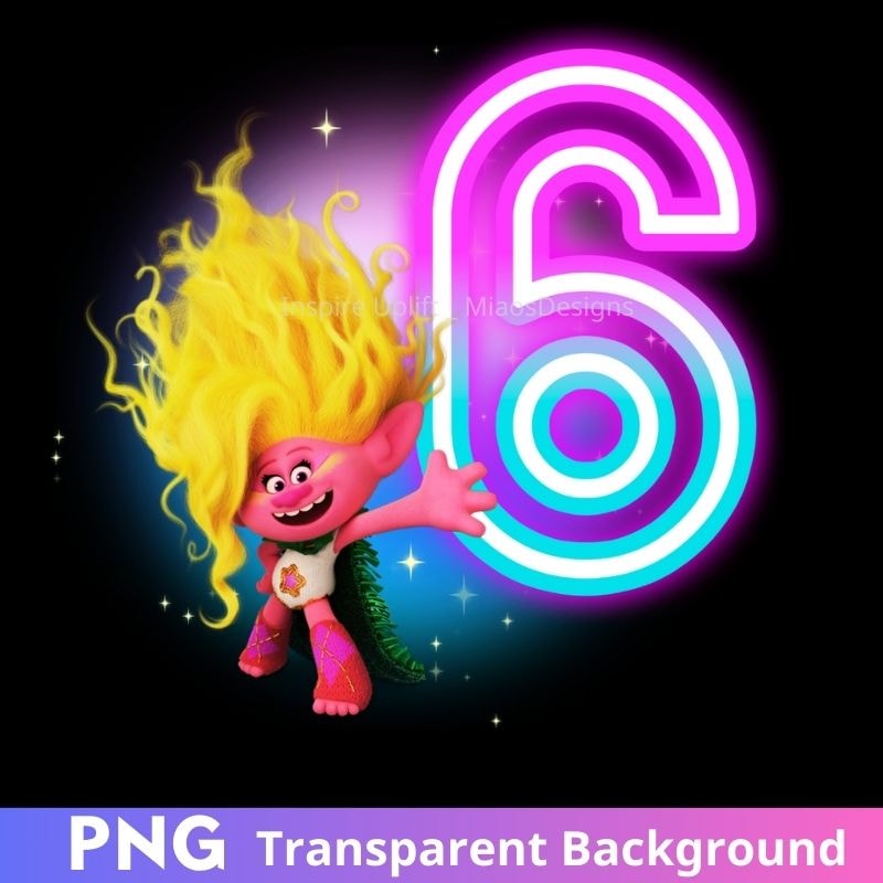 Trolls-Viva-6th-birthday-PNG Clipart.jpg