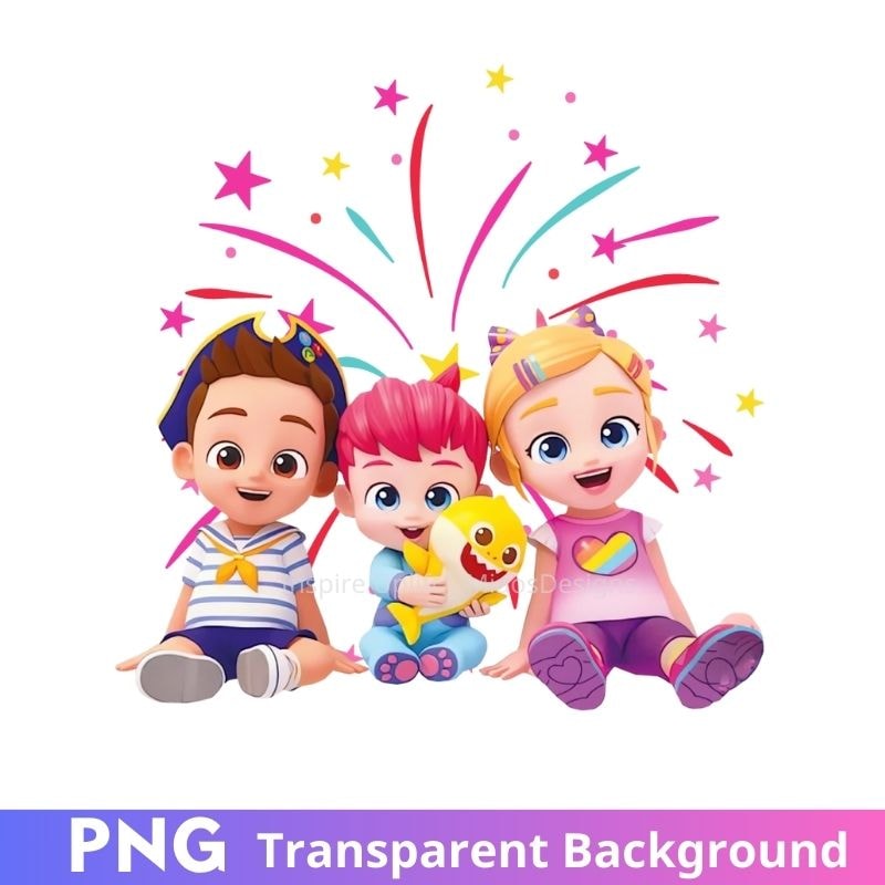 Bebefinn Baby PNG Transparent Image Firework Clipart Inspire Uplift