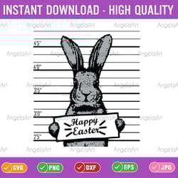 happy easter bunny mugshot png, rabbit kids design png, easter bunny mugshot png, easter egg funny kinky rabbit png subl