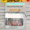 1 Manual Ice Maker  DoubleLayer Pressure Ice Cube Tray FoodGrade Plastic Freezer Tray 2