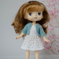 Knitted dress and jacket for Xiaomi Monst doll