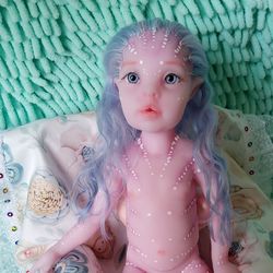 Charming silicone reborn doll avatar girl 13 inches