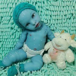 Fantastical fully silicone reborn baby doll 13 inches