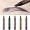 Waterproof Eyebrow Pen Microblading Pencil With 4 Split Head For Natural Looking Brows 0