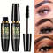 Black Mascara Thickening Lengthening Waterproof Liquid Fiber Mascara For Natural Curling Lashes 2