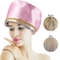 Electric Hair Steamer Cap Waterproof Self Heating Thermal Treatment Hat For SPA Nourishing Hair Car 3