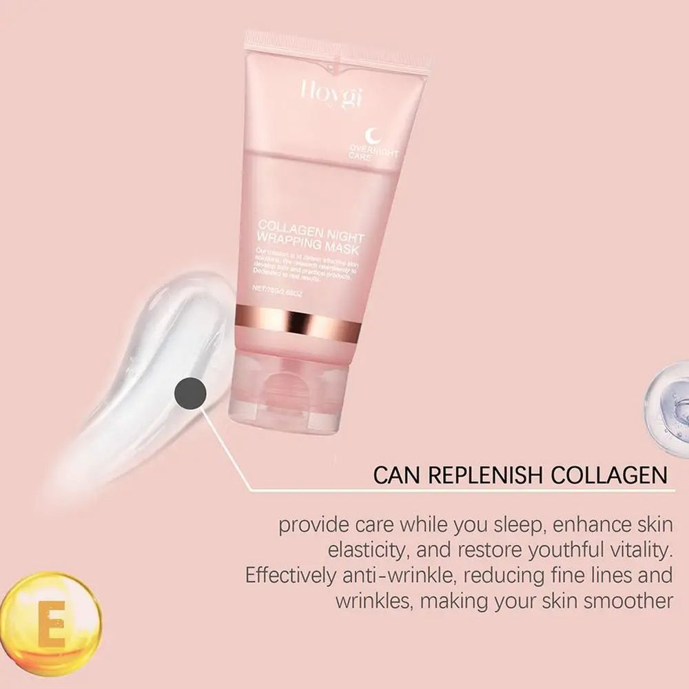 Hydrating Firming Mask Overnight Collagen Treatment To Reduce Sagging Dullness 14