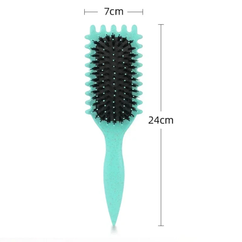 Women's Hair Comb, Hollow Shaped Curly Hair Comb with Multi-Functional Scalp Massage & Anti-Static Fluffy Hair Brush