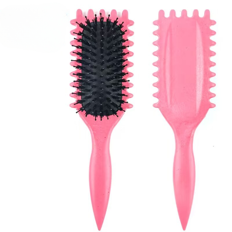 Women's Hair Comb, Hollow Shaped Curly Hair Comb with Multi-Functional Scalp Massage & Anti-Static Fluffy Hair Brush