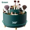 360 Rotating 5Slot Makeup Brush Holder Organizer MultiFunctional Desk Vanity Cosmetic Storage 5
