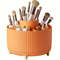360 Rotating 5Slot Makeup Brush Holder Organizer MultiFunctional Desk Vanity Cosmetic Storage 6